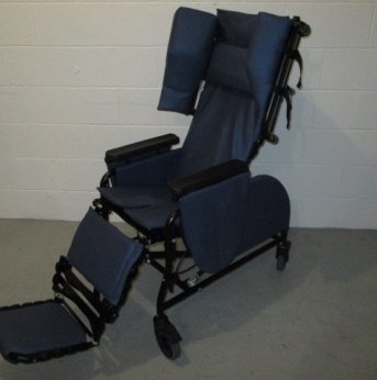 Rehab chair with tilt and recline by BRODA