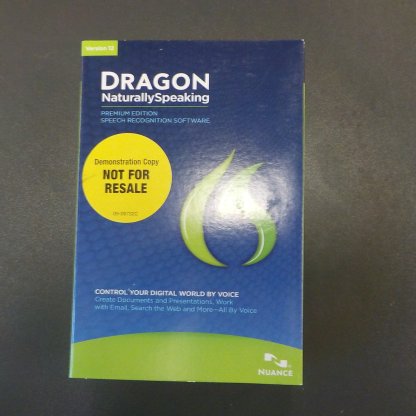 Computer Software--Dragon NaturallySpeaking