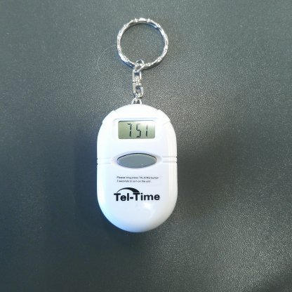 Talking Alarm Clock Keychain