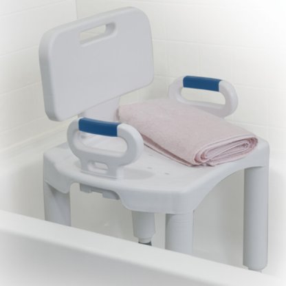 SHOWER CHAIR W/ BACKREST