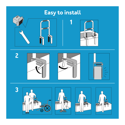 BATHTUB SAFETY BAR