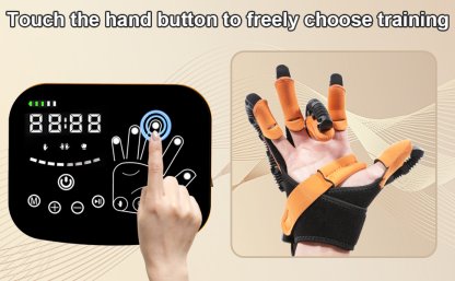 Robot Training Glove stock photo