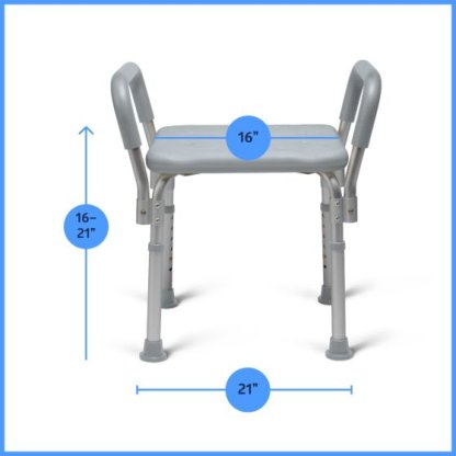 SHOWER CHAIR WITH ARMS