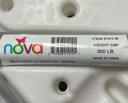 SHOWER CHAIR WITH BACK