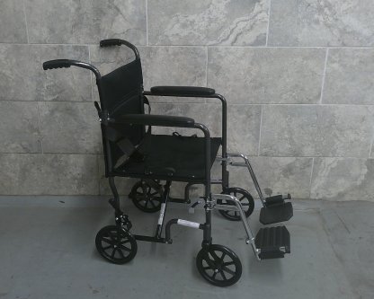 Manual Wheelchair 19x16 - Transport Chair