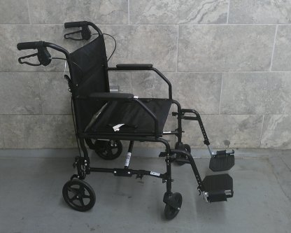 Manual Wheelchair 18x15 - Transport Chair