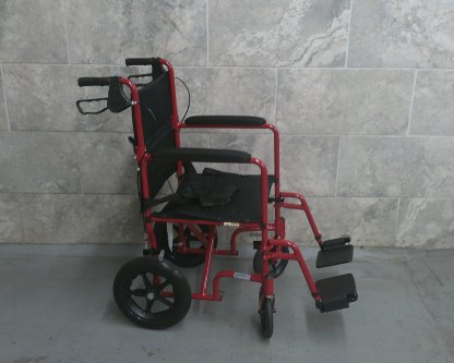 Manual Wheelchair 18x15 - Transport Chair