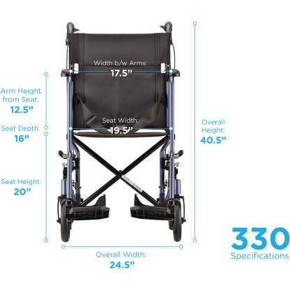 TRANSPORT WHEELCHAIR