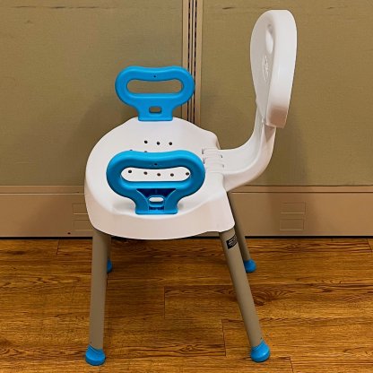 SHOWER CHAIR WITH BACK