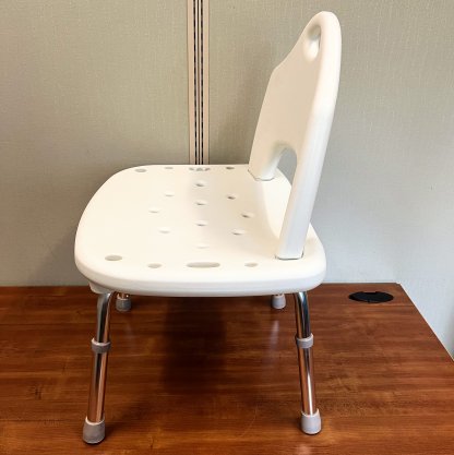 SHOWER CHAIR WITH BACK