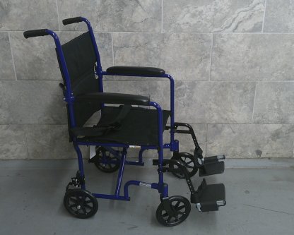 Manual Wheelchair 18x16 - Transport Chair