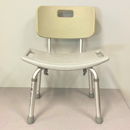 SHOWER CHAIR WITH BACK