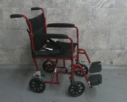 Manual Wheelchair 18x16 - Transport Chair