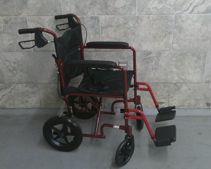 Manual Wheelchair 18x16 - Transport Chair