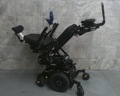 Complex Power Wheelchair 18x23 tilted back/reclined