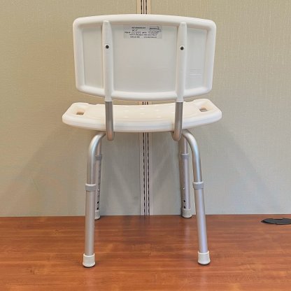 SHOWER CHAIR WITH BACK