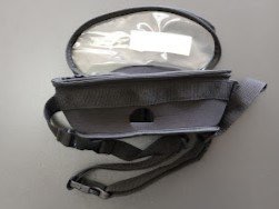 zipper pouch front view