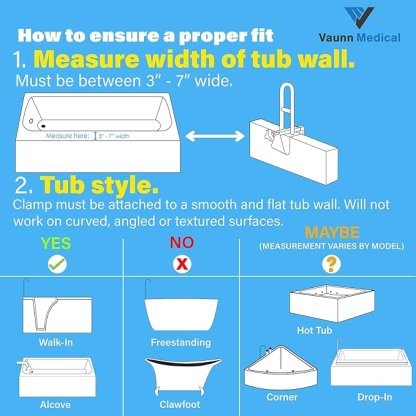 BATHTUB SAFETY BAR