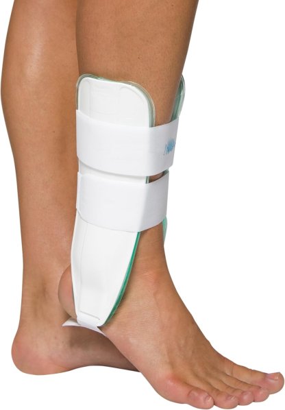 Ankle Support Brace in use