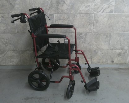 Manual Wheelchair 19x15 - Transport Chair