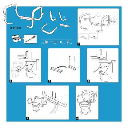 TOILET SAFETY FRAME