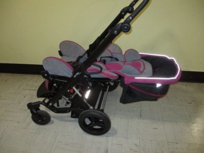 Adaptive stroller with tilt and recline