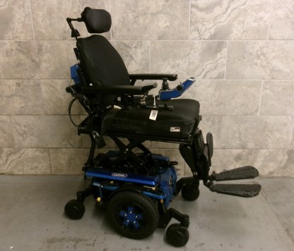 Complex Power Wheelchair 20x22 elevated
