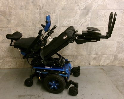 Complex Power Wheelchair 20x22 tilted back