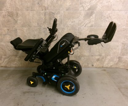 Complex Power Wheelchair 17x21 tilted back