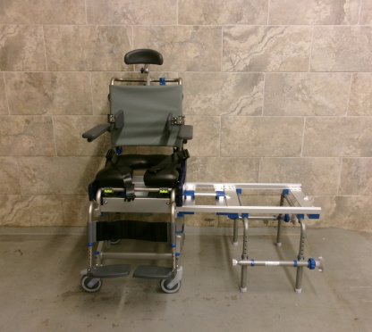 Sliding Transfer Shower System with tilt