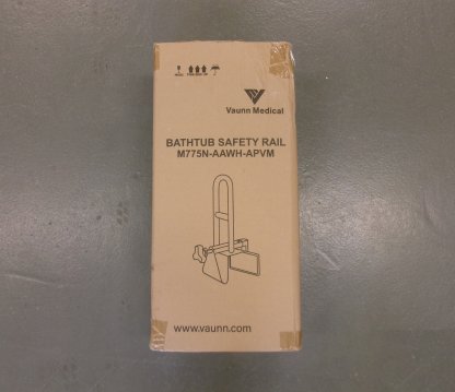 Bathtub Safety Rail in box
