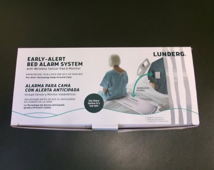Early Alert Bed Alarm System in box