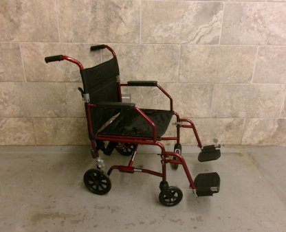 Manual Wheelchair 18x16 - Transport Chair