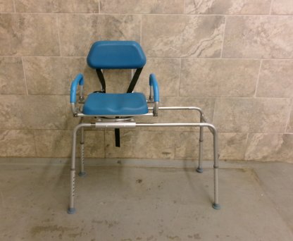 Sliding Transfer Bench with Back