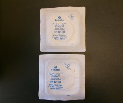 Skin Barrier with Accordion Flange - 2 Pack