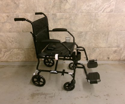 Manual Wheelchair 19x16 - Transport Chair