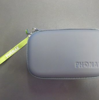 Hearing Aid Travel Case front