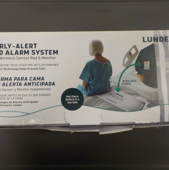 Early Alert Bed Alarm System in box