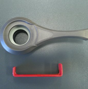 Doorknob Handle Add-on with installation wrench