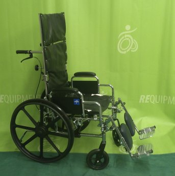 Manual Wheelchair 17x17 - Reclining High Back