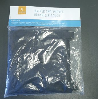 Walker Two Pocket Organizer Pouch in bag