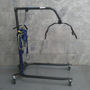 manual lift with sling