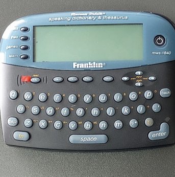 front view of device