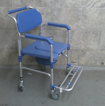 rolling shower chair