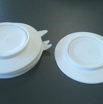 Non-Skid Bases for Scoop Plates/Bowls