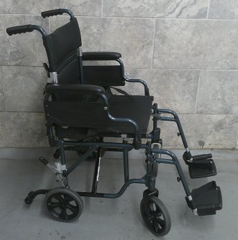 Manual Wheelchair 18x15 - Transport Chair