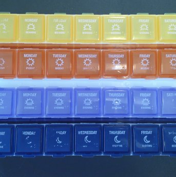 Weekly 4x Day Pill Organizer