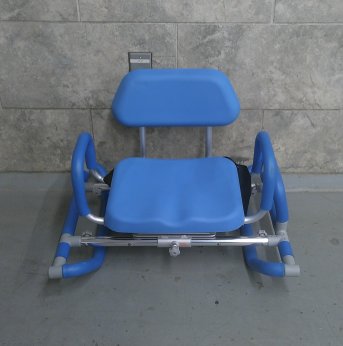 shower chair with swivel seat