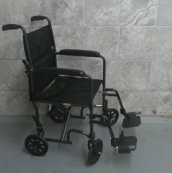 Manual Wheelchair 19x16 -Transport Chair