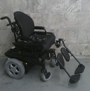 Basic Power Wheelchair 17x20